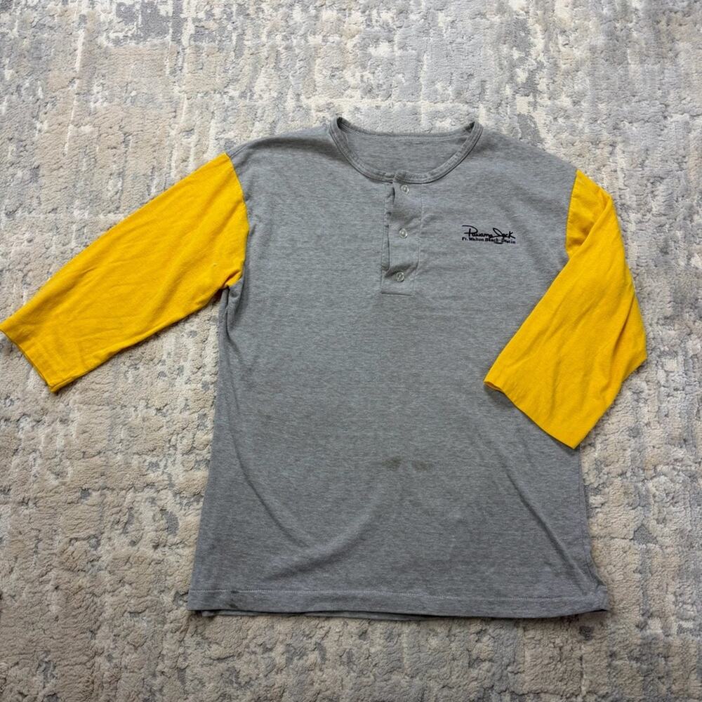 Vintage Panama Jack Ft Walton Beach Florida Raglan Shirt Small